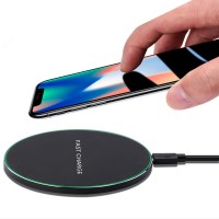 China Manufactory 5W Fast Charging Smart Phone Qi Wireless Charger